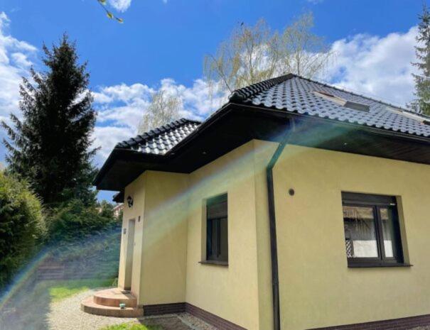 Dom Nad Jeziorem Slawskim Lubiatów Extérieur photo