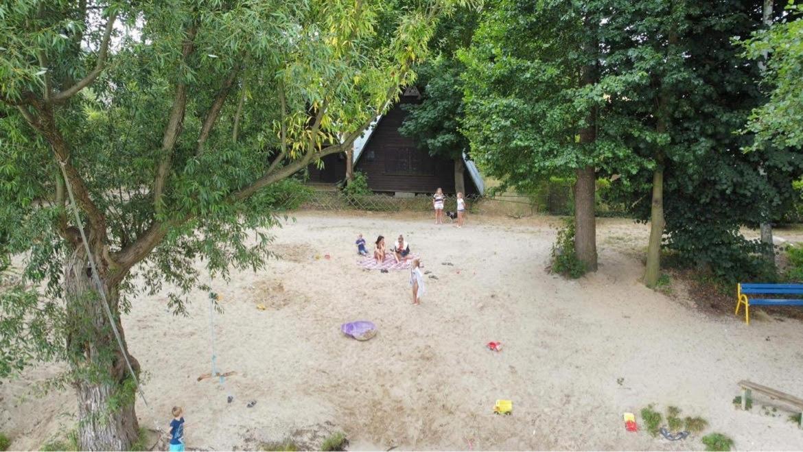 Dom Nad Jeziorem Slawskim Lubiatów Extérieur photo
