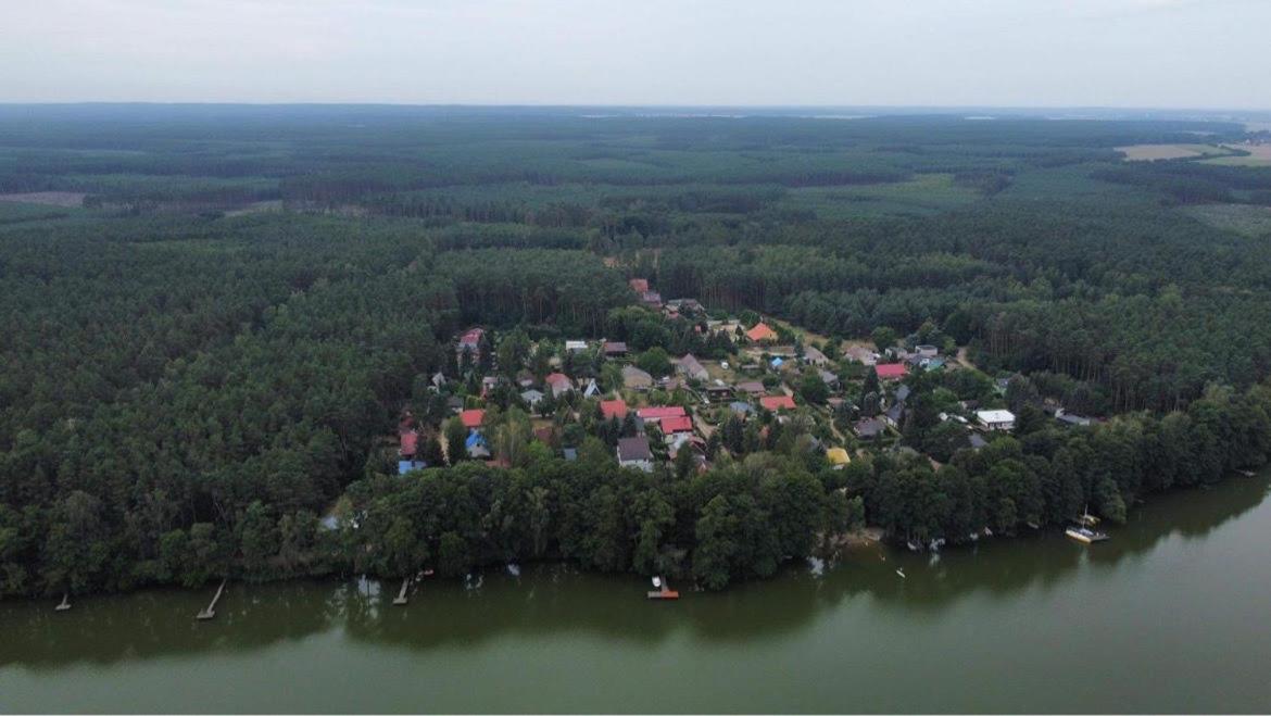 Dom Nad Jeziorem Slawskim Lubiatów Extérieur photo